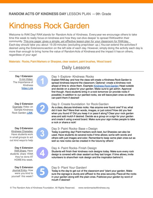 Grade_9_Kindness_Rock_Garden