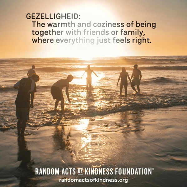 Gezelligheid: The warmth and coziness of being together with friends or family, where everything just feels right.